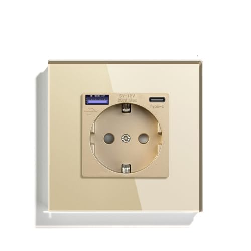 Prise murale avec interface USB-C pour supprimer les blocs chargeurs