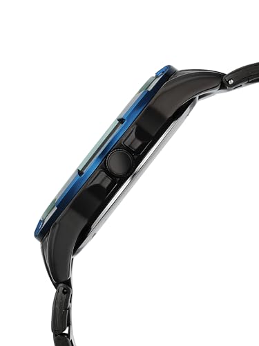 Image of Fastrack Vyb Horizon with Quartz Analog Black Dial Black Strap Watch for Men - FV30049KM01