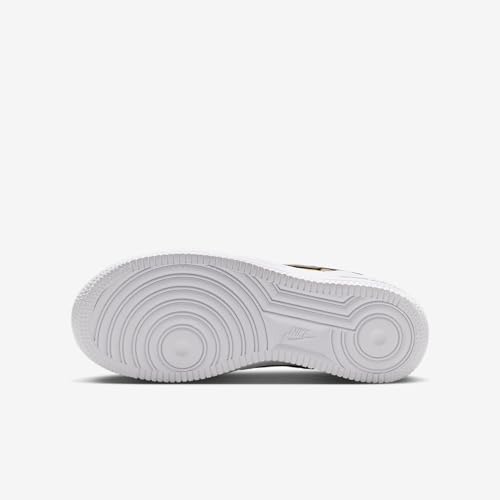 Nike Air Force 1 Big Kids' Shoes (Wheat/Club Gold/White/Anthracite)2