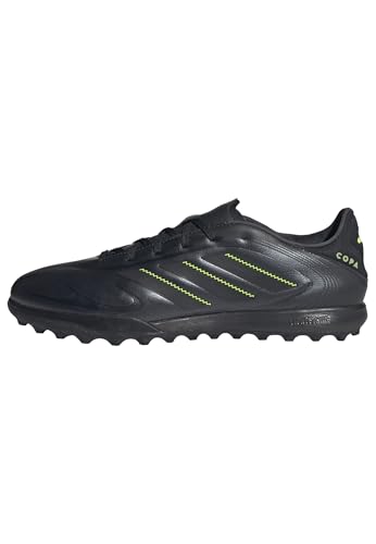Best Turf Soccer Shoes for Wide Feet: Your Ultimate Guide 13 Adidas Unisex-Adult Copa League Pure 3 Turf, Black/Solid Grey/Lucid Lemon, 8