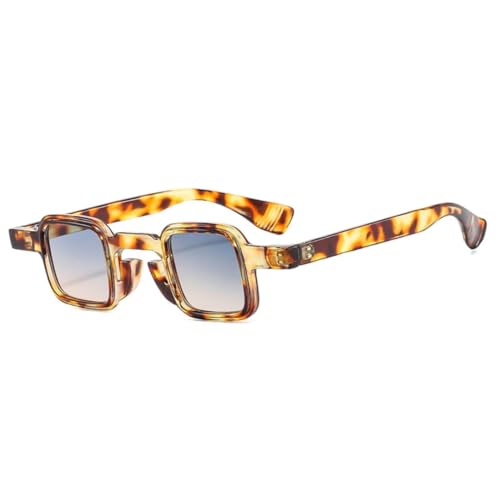 Lunettes de soleil tendance femmes verres dégradés transparents rétro