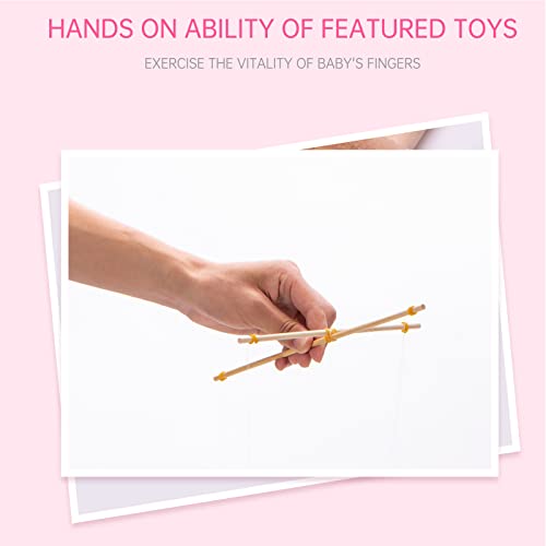 Poslody String Puppets,Ostrich Marionettes String Puppets,Bird Puppet With Strings Walking Puppet On Strings Stuffed Plush Parent-Child Interactive Puppets Educational Toys Dolls For Children Kids thumb #5