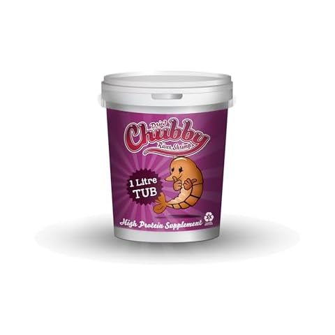 Chubby Mealworms Dried Shrimp Treats for Aquatic Pets Cover