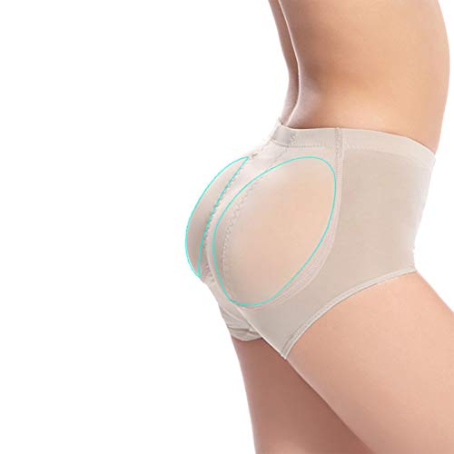 SSLW Frauen Silikon Hüften Butt Lifter Enhancer Unterhose, Butt Lifter Beute Hip Enhancer Shapewear Knickers Gesäß Bauch Kontrolle Cover