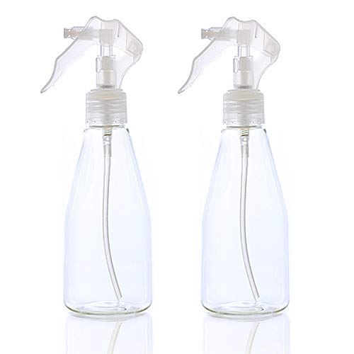 Fine Mist Spray Bottles 200ml Water Spray Bottle Hair Sprayer Empty Spray Atomizer (2pack)