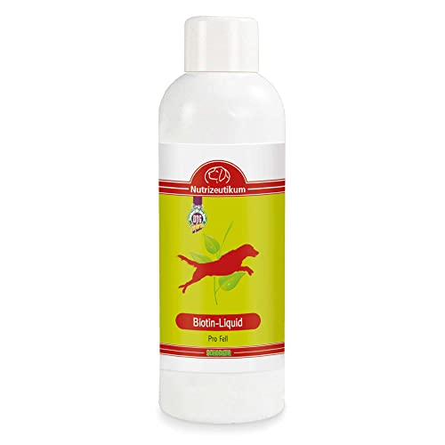 Nutrizeutikum 100 ml Biotin Konzentrat - Die Rettung für Vierbeiner mit Haut- und Fellproblemen