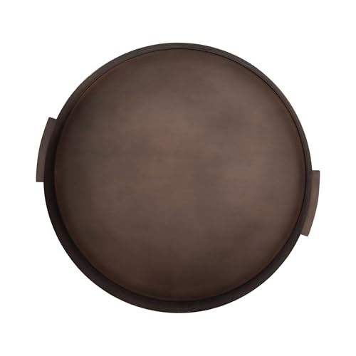 Kate And Laurel 228619 Samana Modern Round Metal Tray thumb #6