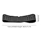 3PCS Ersatz Armband für Herzfrequenzmesser, Ersatzgurte, Verstellbarer Herzfrequenzmesser Ersatzarmbandgurt für Aktivitäten Im Innen- und Außenbereich