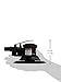 Ingersoll Rand 300G Random Orbital Air Sander, 3/16