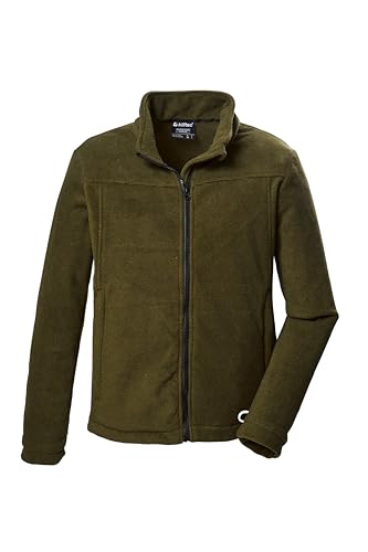 killtec Herren 3 in 1 Funktionsjacke wasserdicht mit abzippbarer Kapuze und einzippbarer Fleecejacke KOW 6 MN JCKT, oliv, S, 41849-000