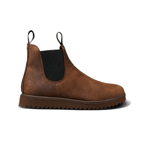 Image of REEF Mens Otis Boot, Premium Leather, Memory Foam Footbed, Lightweight