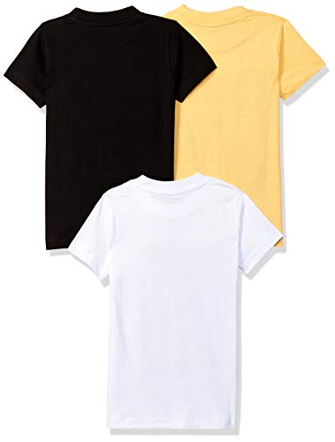 Image of T2F Boy's Cotton Solid Regular Fit T-Shirt (Pack of 3)