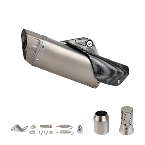 Silencieux d'échappement universel finition carbone pour Z900 et R3