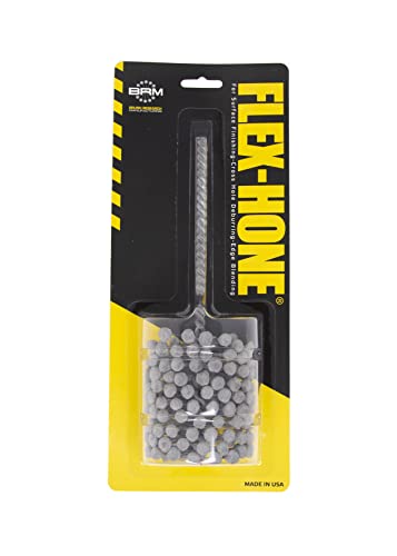 Image of Brush Research BC238600AO Flex-Hone, 2-3 /8 inch (60.3mm) Diameter, 600 Grit, Aluminum Oxide, for Aluminum, Brass, Bronze and Softer Non-Ferrous Materials
