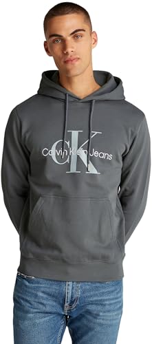 Calvin Klein Hombre Hoodie Seasonal Monologo Regular con Capucha,...