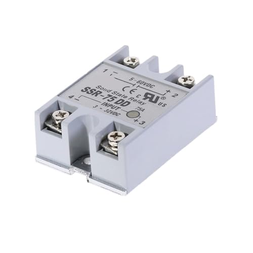 Module SSR cc 75A DD relais statique monophasé pour stabiliser la tension 5-60V