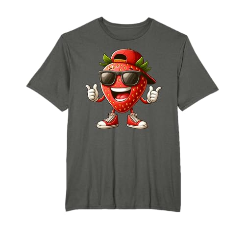 Wunderschönes Erdbeer-Kostüm für Jungen und Mädchen T-Shirt