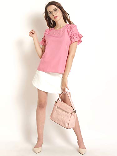 Image of Rare Women's Solid Regular Fit Blouse