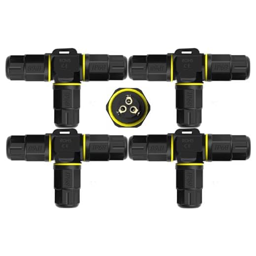 IP68 Waterproof 3 Way Junction Box