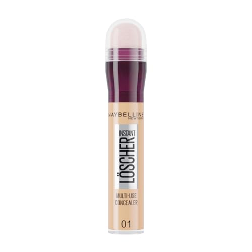 Maybelline Instant Anti-Age The Eraser Eye Concealer Light 6,8 ml, l'emballage peut varier