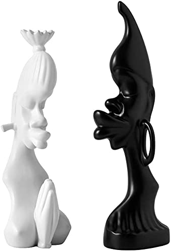 HANDIYA Skulptur Handwerkliche Charakter Statue Dekoration Keramik...