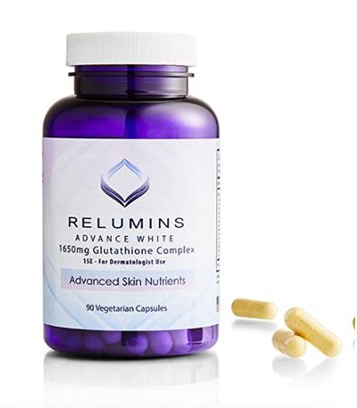 Relumins Advance White 1650mg Glutathione Complex – 15x for Dermatologist Use (2) Relumins Advance White 1650mg Glutathione Complex – 15x for Dermatologist Use (2)