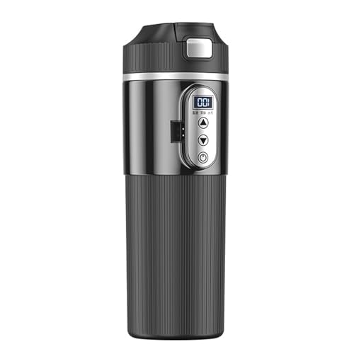 Tetera Eléctrica para Auto 500ml Pantalla Táctil Control Temperatura miniatura 5