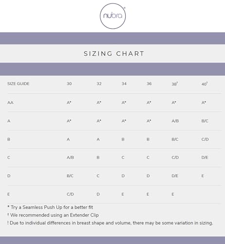 NuBra The Feather-Lite Super Padded Light Adhesive Bra (S900)4