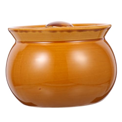 ABOOFAN Olla para Guisar con Tapa Ligera y Segura Resistente Cambios de Temperatura para Sopas y Postres Cocina Doméstica Imagen de ABOOFAN Olla para Guisar con Tapa Ligera y Segura Resistente Cambios de Temperatura para Sopas y Postres Cocina Doméstica