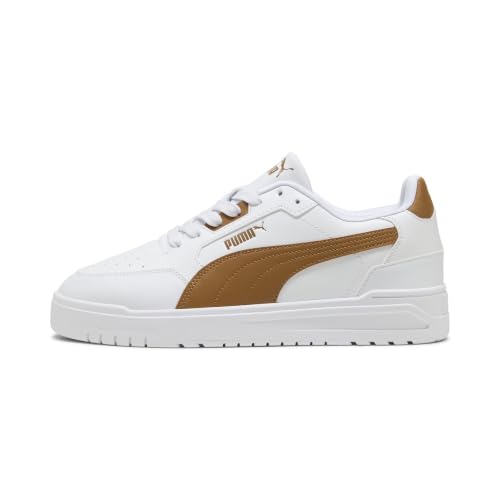 PUMA Erwachsene Shuffle Downtown Sneakers 37, White Kona Brown – Ansicht 3