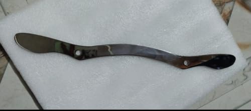 Image of Stainless Steel Gua Sha Scraping Massage Tool, Great Soft Tissue Mobilization Tool, Relaxation Muscle Relaxation Rehabilitation Massage (4 mm thikness, 25 mm width, 18 inch long , weight 350 gm )