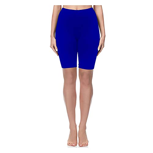 NOCIDEN Short Femme, Pantalon De Yoga sans Couture pour Femmes, Taille Haute, Ajusté et Ajusté,Legging De Sport Femme(Ciel Bleu,S) Cover