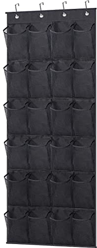 MISSLO Over The Door Shoe Rack for Door with 24