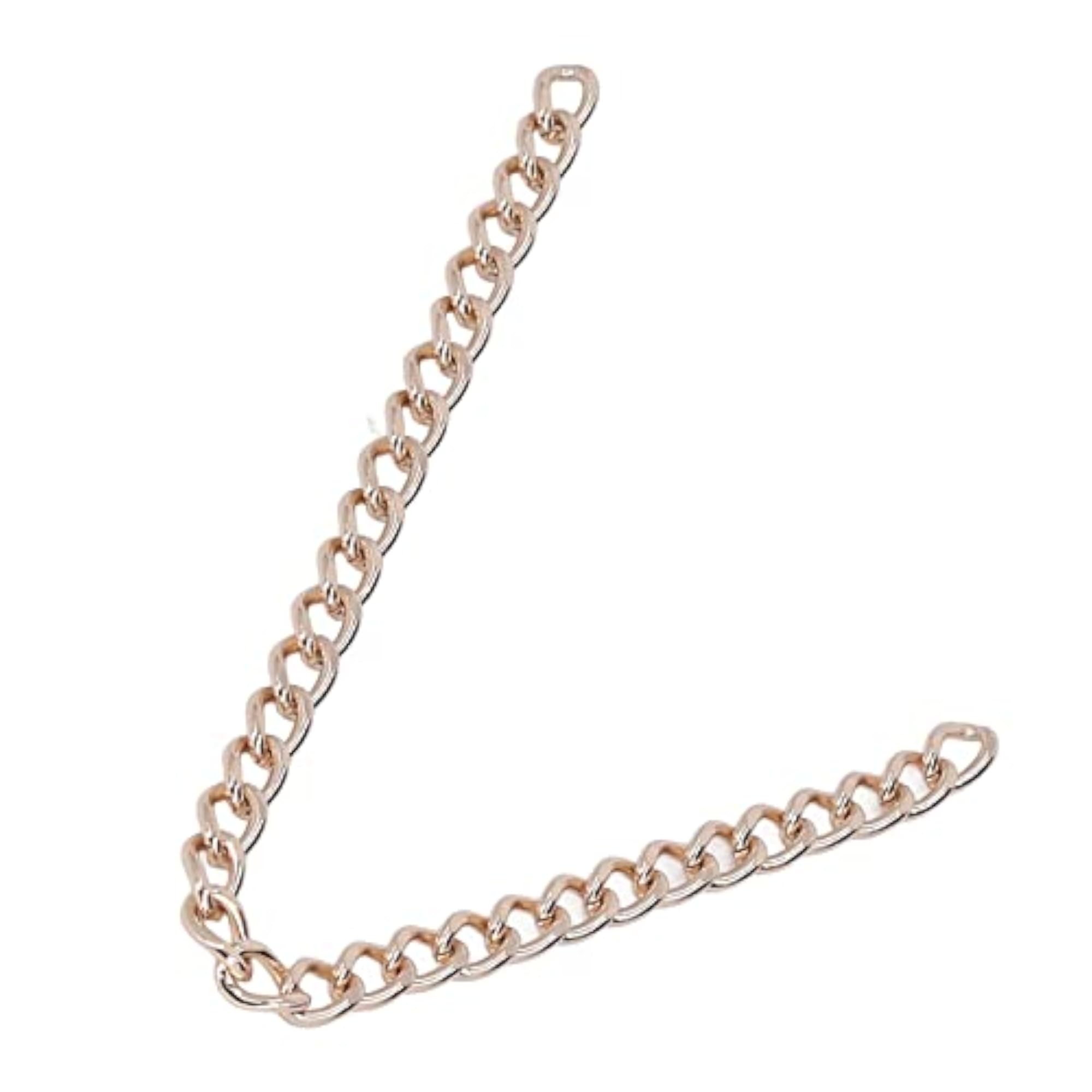 Durable Copper Curb Chain for Crafts, Elegant Style