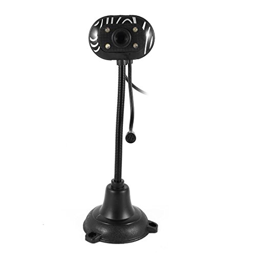 Ruilogod Oie cou pc 4 LED nuit vision USB CMOS webcam caméra webcam w micro