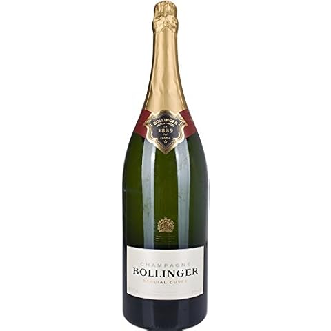 Bollinger Special Cuvee Jeroboam Champagne in Red Wooden Gift Box | 300 cl Cover