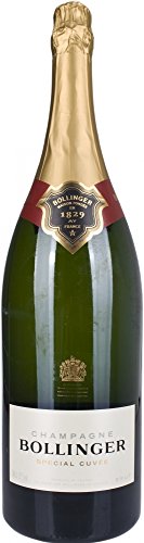 Bollinger Champagne Special Cuvee Jeroboam Champagne in Red Wooden Gift Box 300 cl