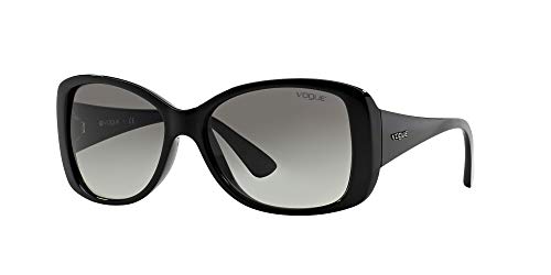 Vogue Eyewear Women's Vo2843S Square Sunglasses, Black/Grey Gradient, 56 Mm #TOP1