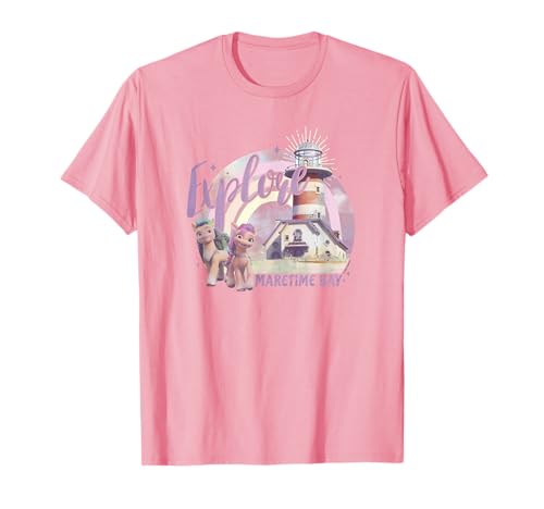 T-shirt My Little Pony Izzy et Hitch en coton doux pour enfants