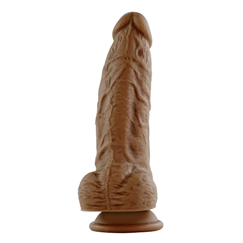 Consolador Realista, Consolador De Silicona De 20,5 Cm, Glande Pequeño Consolador Grande Y Grueso Con Ventosa Fuerte,Vagina Estimula El Punto G Estimula El Orgasmo Rápido Consolador Realista, Consolador De Silicona De 20,5 Cm, Glande Pequeño Consolador Grande Y Grueso Con Ventosa Fuerte,Vagina Estimula El Punto G Estimula El Orgasmo Rápido