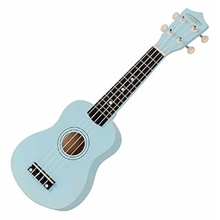 Classic Cantabile US-50 BL Ukulélé soprane Bleu - Les Beatles, Paul McCartney, John Lennon, RIngo Starr, George Harrison