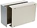 BUD Industries PC-11468 Plastic Style E Box 7.48" L x 5.51" W x 3.15" H, Gray