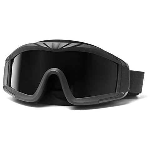 QWORK Tactical Goggles with Interchangable Lens Cover