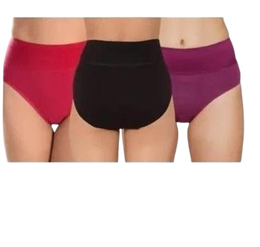 Women's High Waist Tummy Control Briefs | Seamless Body Shaping Panty | Soft Comfortable Innerwear-image-4