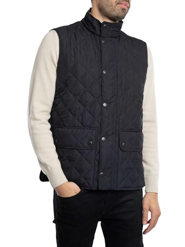 Barbour gilet matelassé New Lowerdale NY71 veste marine homme chic