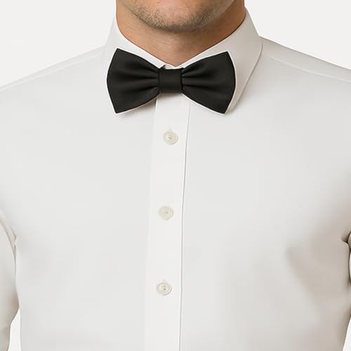 Image of TIE STUDIO Men's cummerbund, pocket square bowtie combo | micro | Superior finishing | Packaging - White Box | Size - adjustable & standard | pack of 3 |