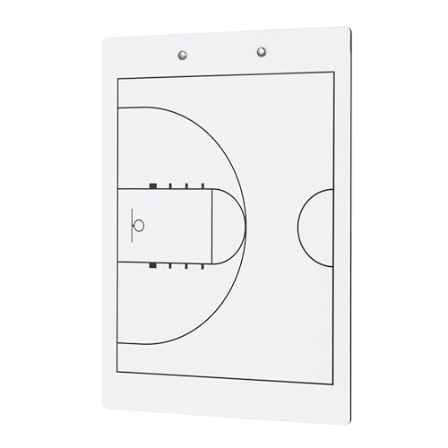 Elite Clipboards ELITE BASKETBALL WHITE CLIPBOARD Basketball White Dry Erase Coaches Clipboard thumb #7