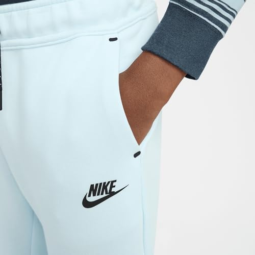 Nike Sportswear Tech Fleece Big Kids' Joggers (HV5869-474, Glacier Blue/Black/Black)3