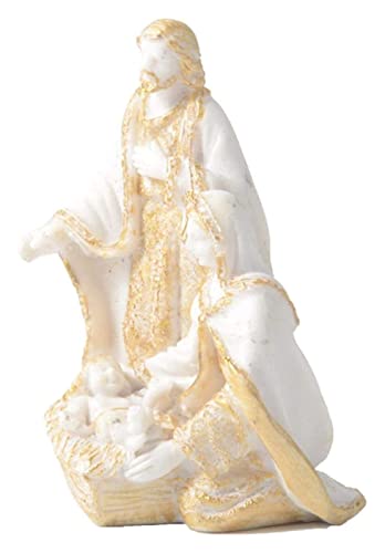 Figurine nativité décoration religieuse pour table basse et fêtes de fin d'année