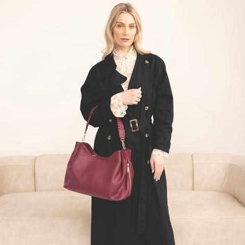 Bolso tote vegano para mujer con múltiples compartimentos miniatura 2